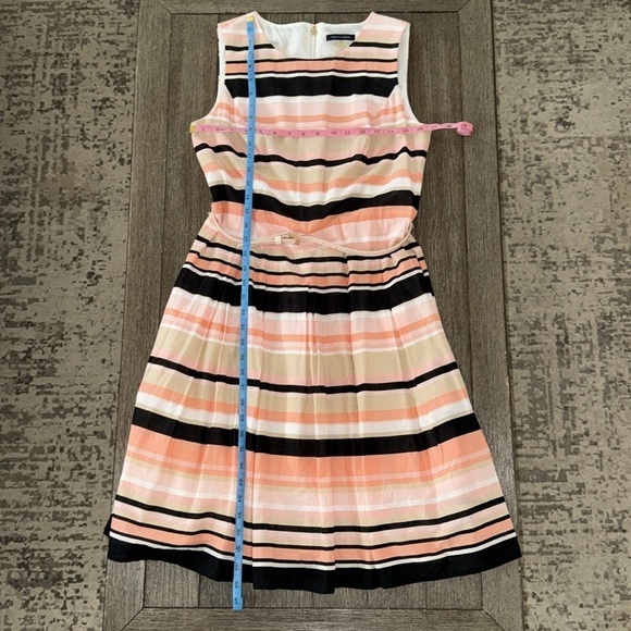 Tommy Hilfiger Striped Fit Flare Dress - Picture 11 of 13